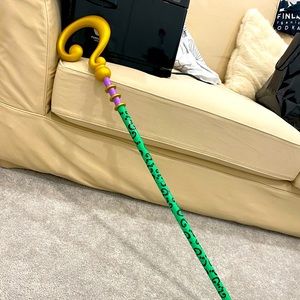 Riddler Halloween cane